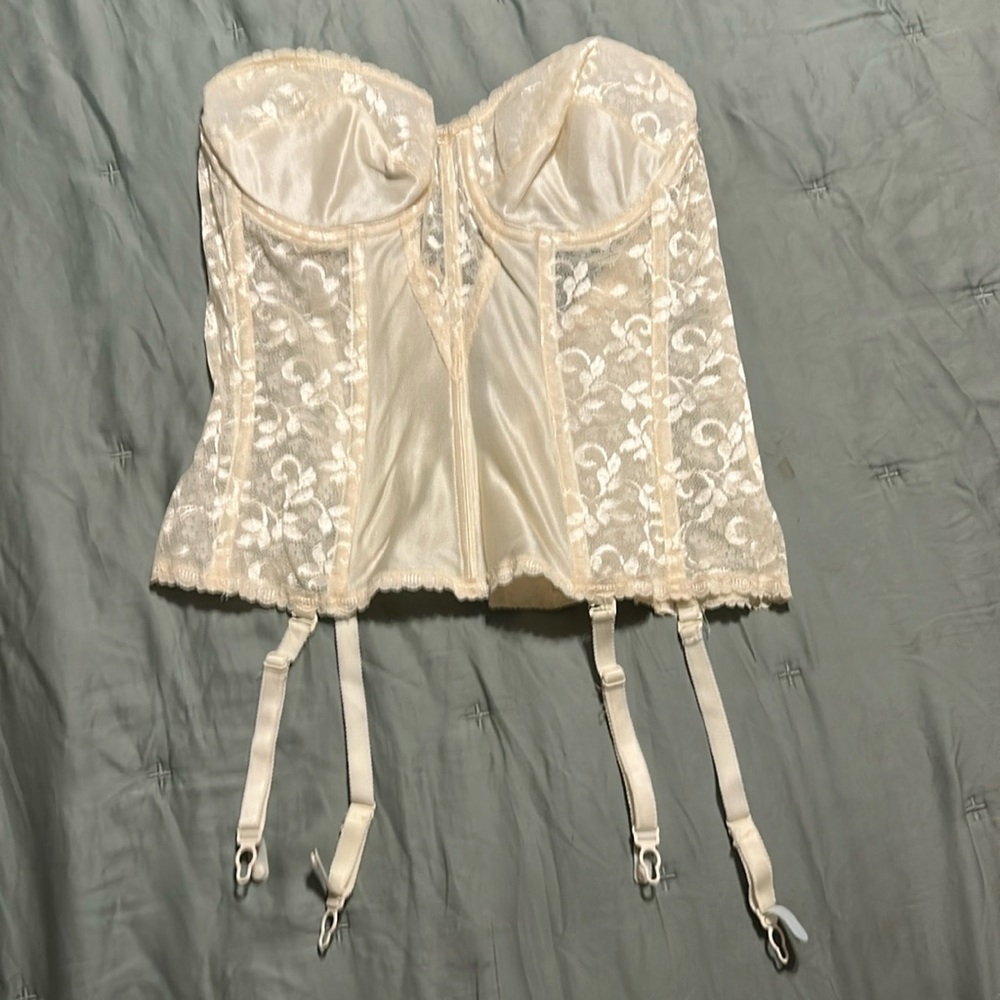 Off-white Lace Bustier